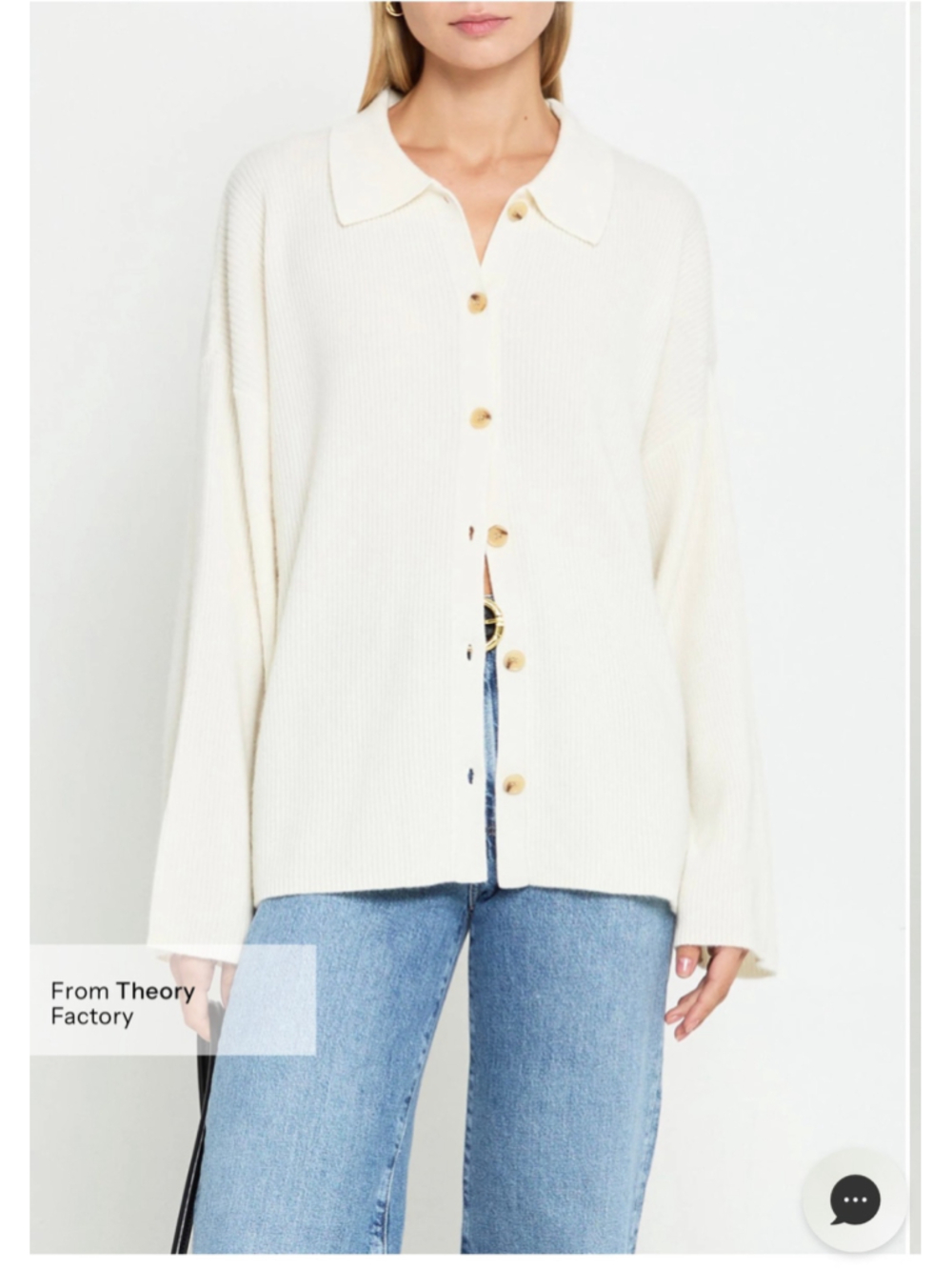 Women's CAARA Colby Cashmere Cardigan Sz Small